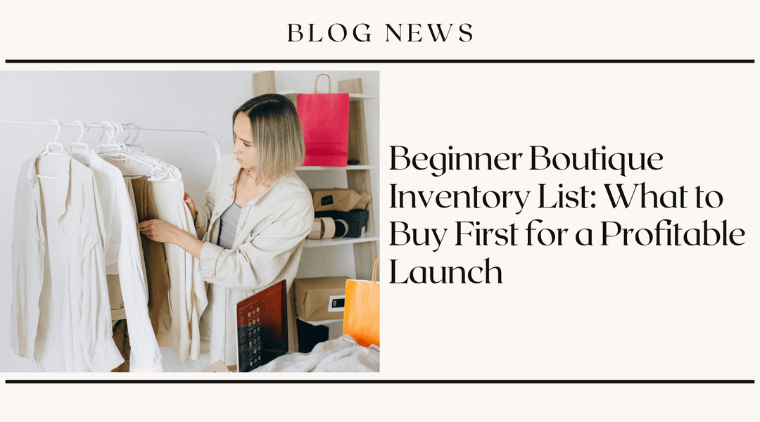 Beginner Boutique Inventory List: What to Buy First for a Profitable Launch