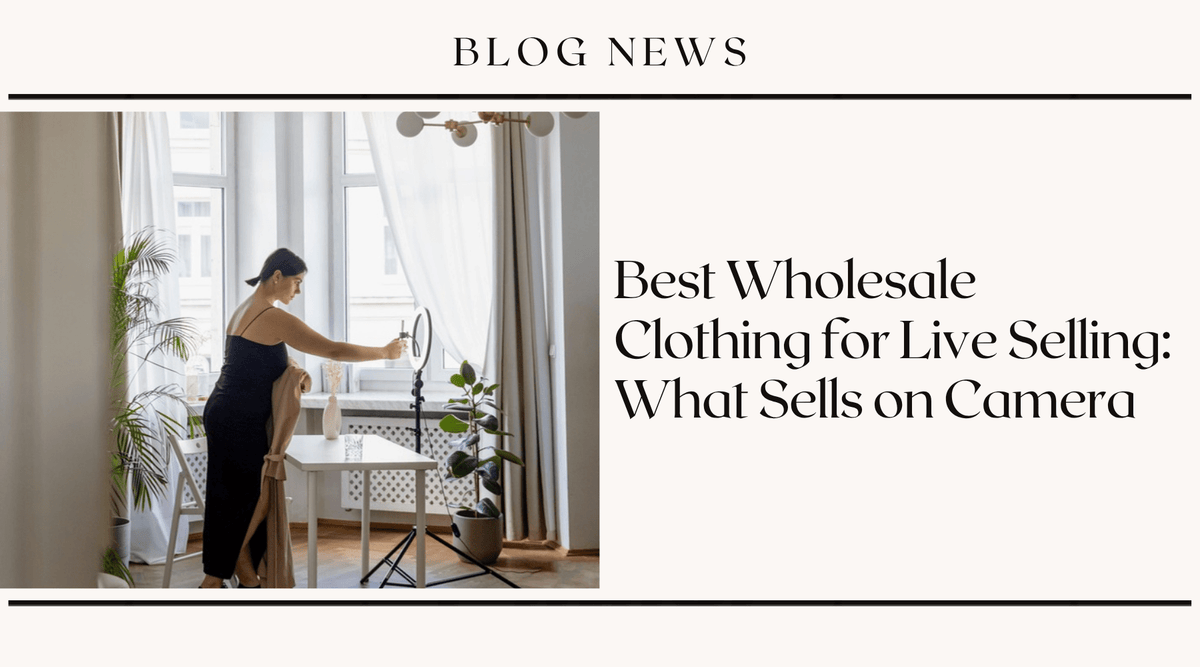 Best Wholesale Clothing for Live Selling: What Sells on Camera