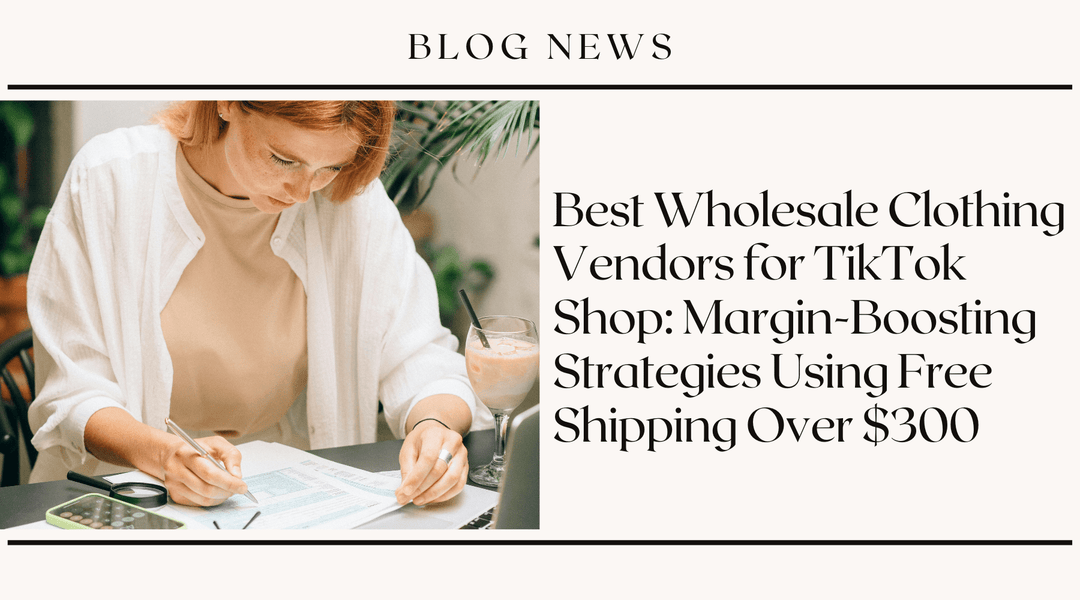 Best Wholesale Clothing Vendors for TikTok Shop: Margin-Boosting Strategies Using Free Shipping Over $300