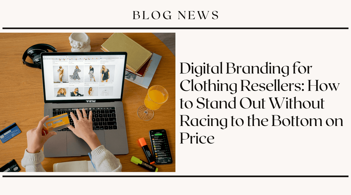 Digital Branding for Clothing Resellers: How to Stand Out Without Racing to the Bottom on Price