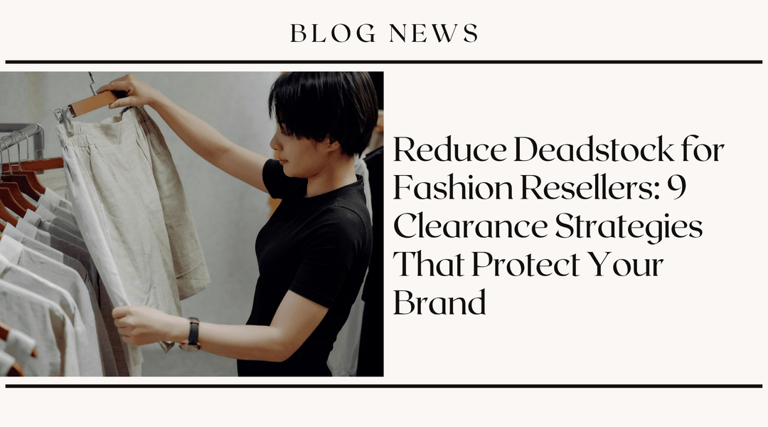 Reduce Deadstock for Fashion Resellers: 9 Clearance Strategies That Protect Your Brand