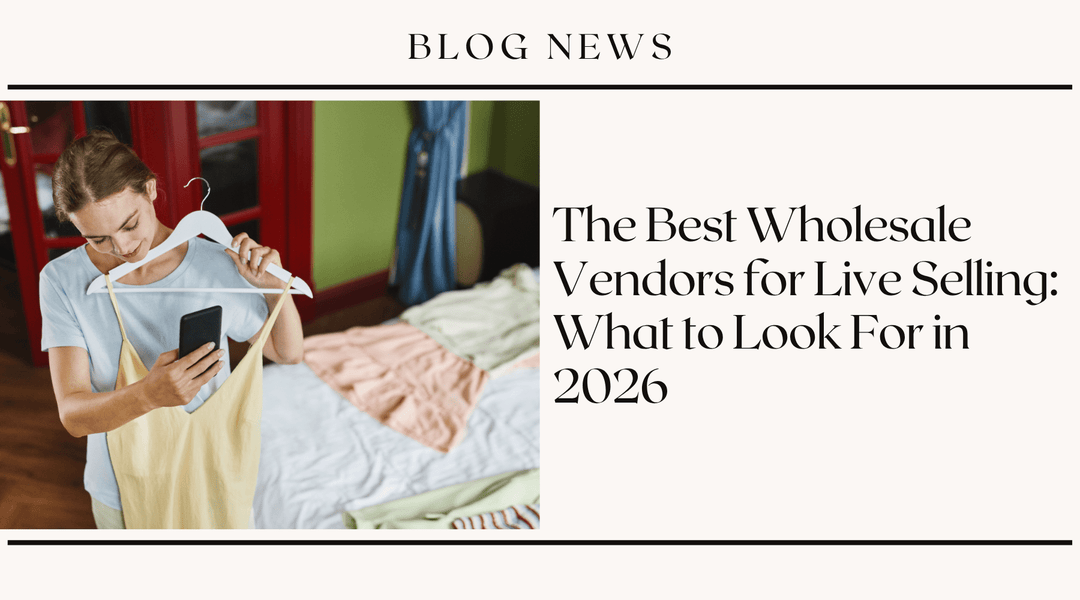 The Best Wholesale Vendors for Live Selling: What to Look For in 2026