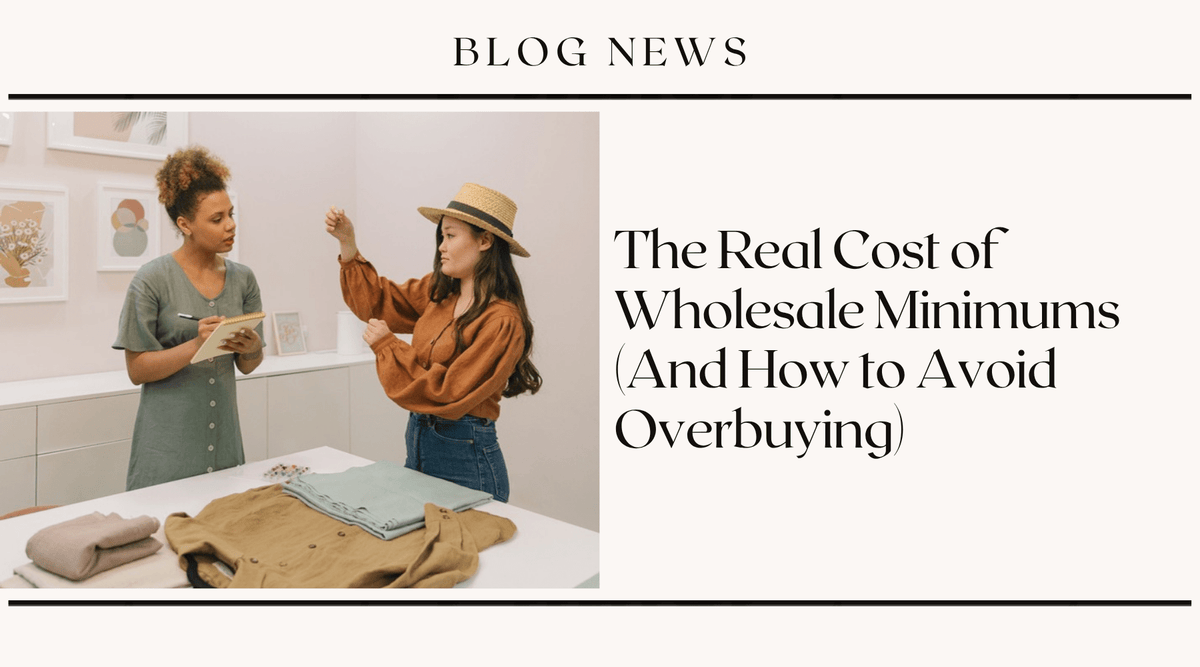 The Real Cost of Wholesale Minimums (And How to Avoid Overbuying)