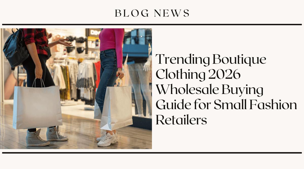 Trending Boutique Clothing 2026 Wholesale Buying Guide for Small Fashion Retailers