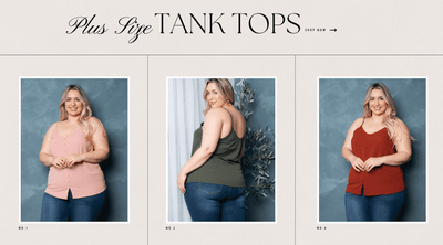 3 Reasons Why You Should Carry Our Plus Size Tank Tops