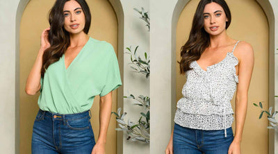 A Look at Blouses, Tees, and Other Tops at Wholesale Fashion Trends
