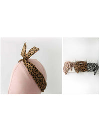 WOMEN'S ASSORTED ANIMAL PRINT HEADBANDS