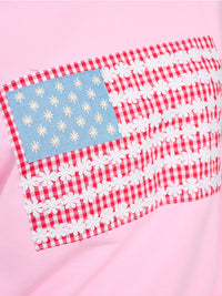 WOMEN'S LONG SLEEVE GRAPHIC PULLOVER SWEATER