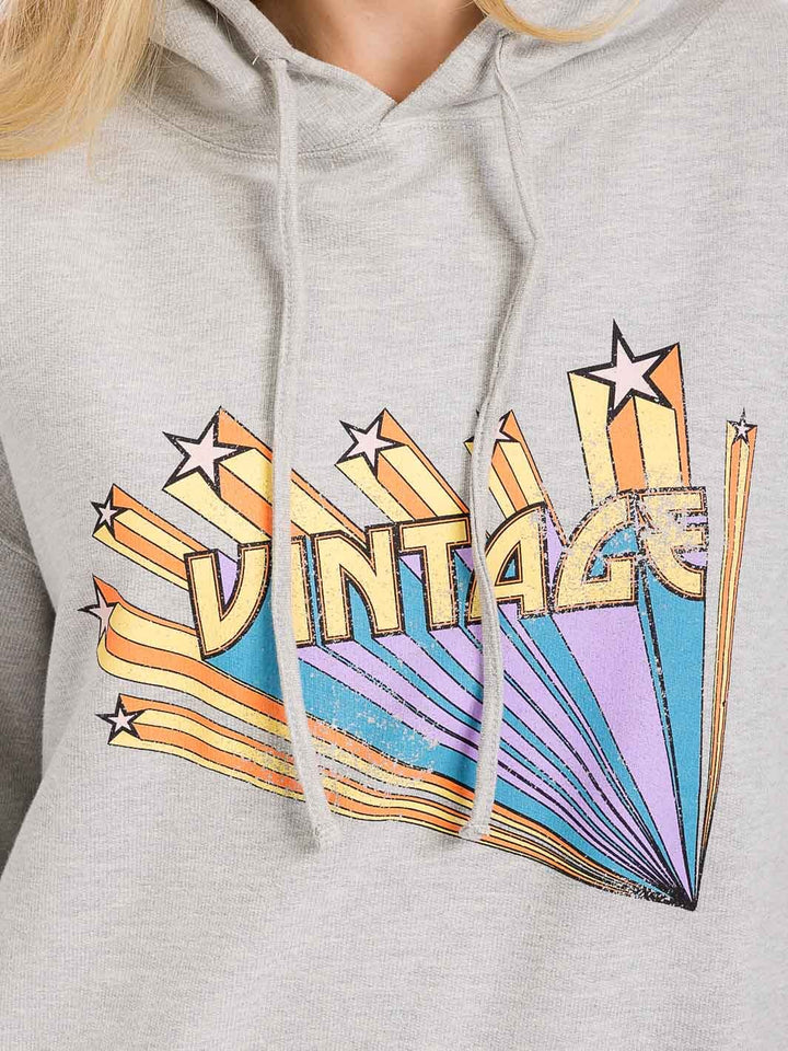 WOMEN'S LONG SLEEVE GRAPHIC PULLOVER HOODIES SWEATER