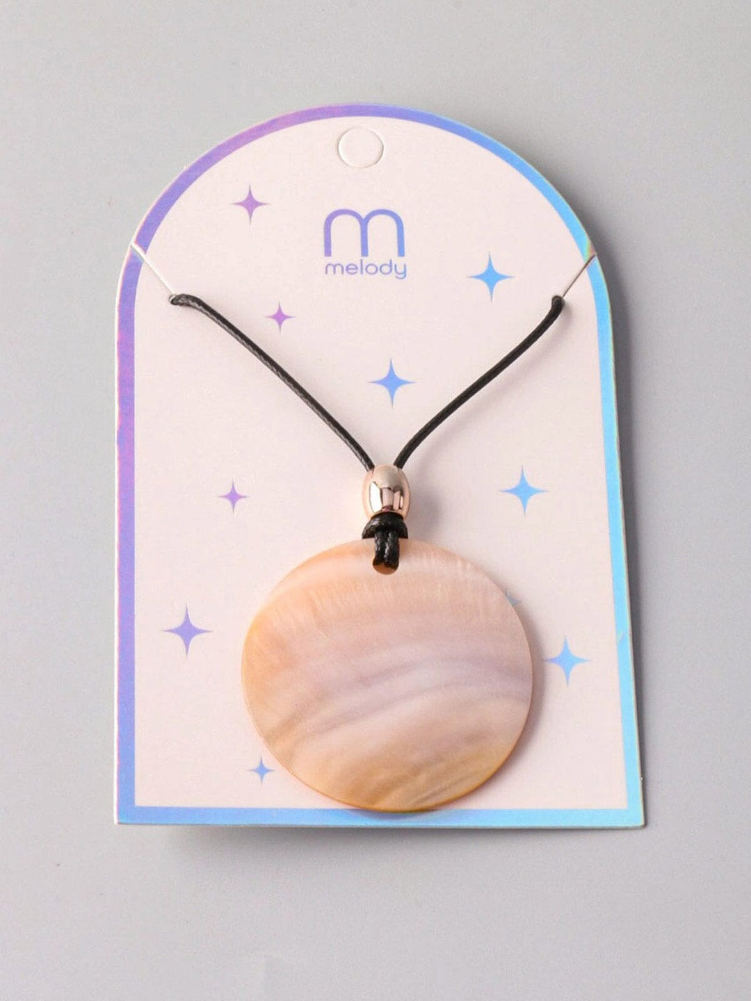 FASHION MARBLE PENDANT NECKLACE