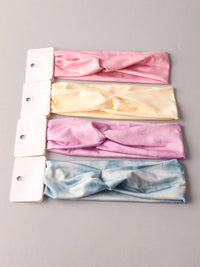 FASHION ASSORTED COLORS TIE DYE HEADBANDS