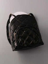 FASHION BLACK & RED SMALL CROSS BACKPACK