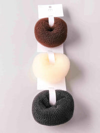 FASHION ASSORTED COLORS LARGE BUN SCRUNCHIES
