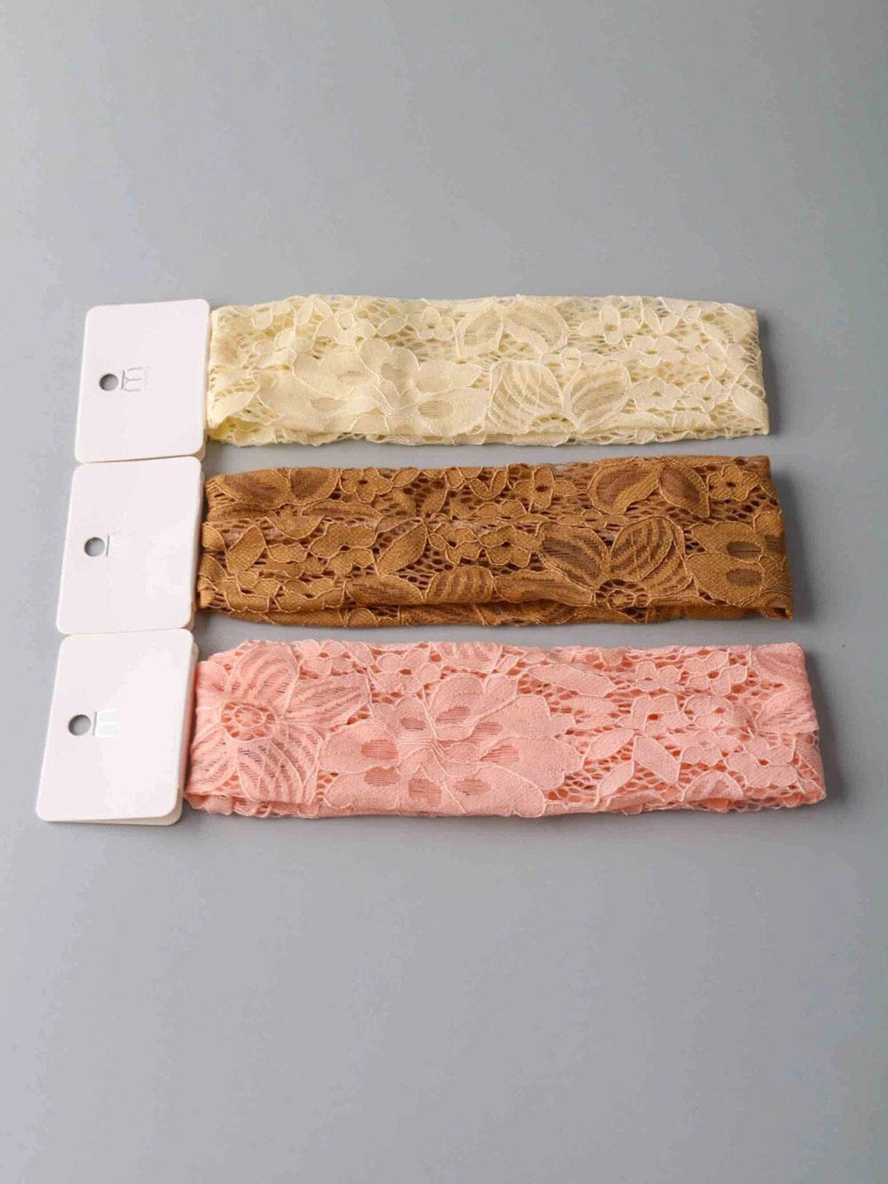 FASHION ASSORTED COLORS LACE HEADBANDS