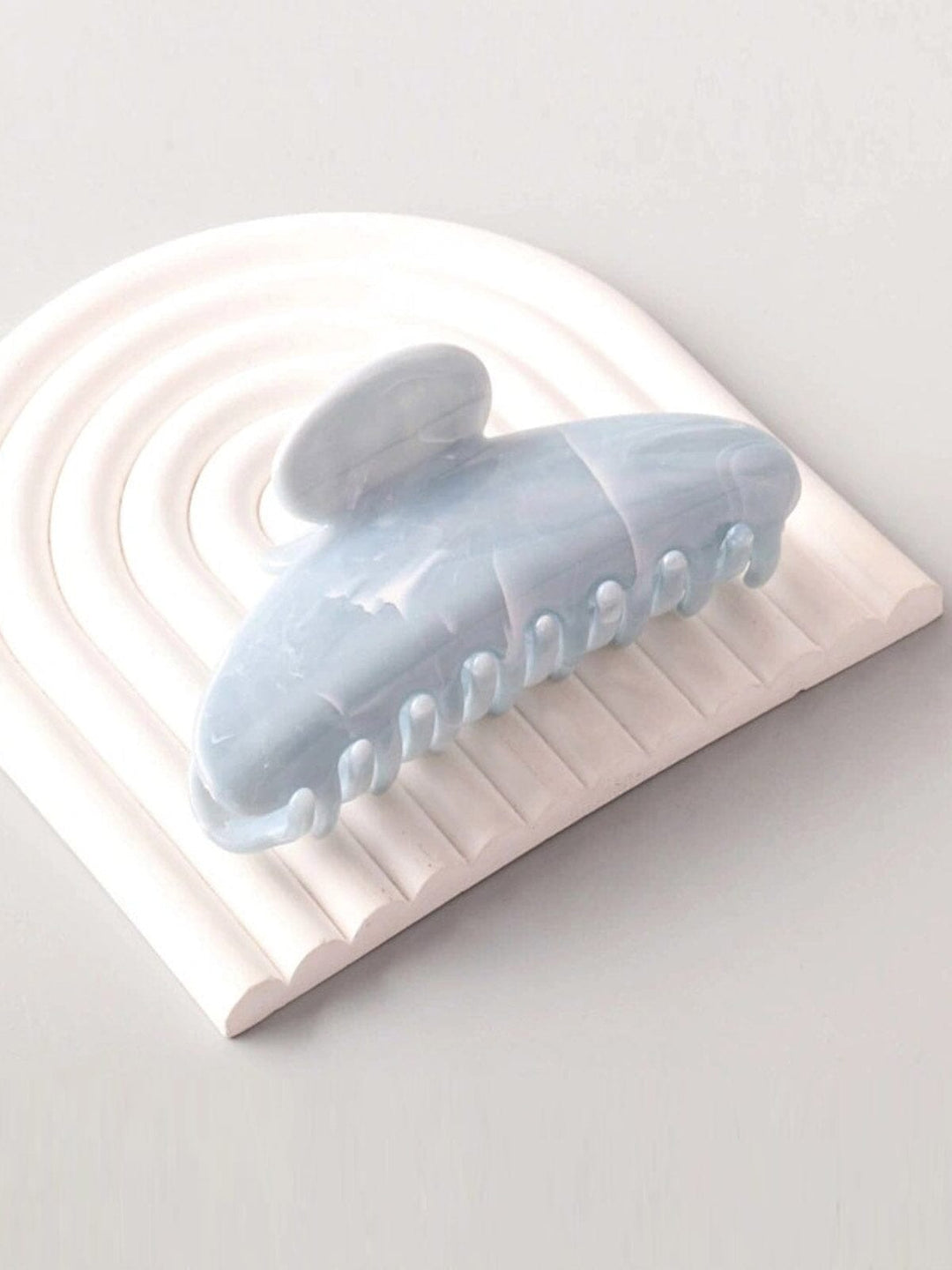 FASHION ASSORTED COLORS MARBLE HAIR CLAW CLIPS