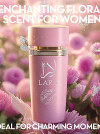 LARA PINK SPRAY PERFUME EAU DE PERFUM FOR WOMAN