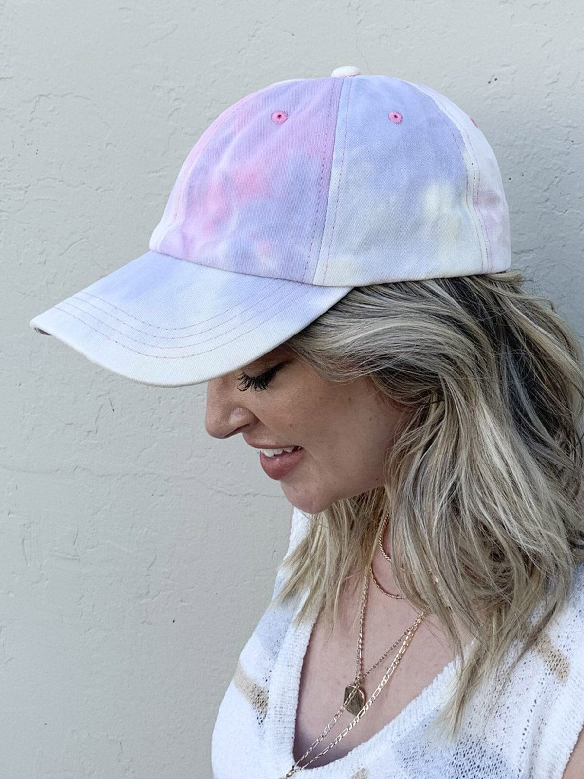 WOMEN'S TIE DYE BASEBALL CAP