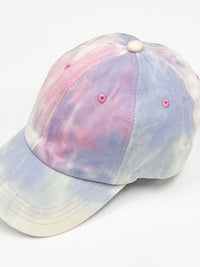 WOMEN'S TIE DYE BASEBALL CAP