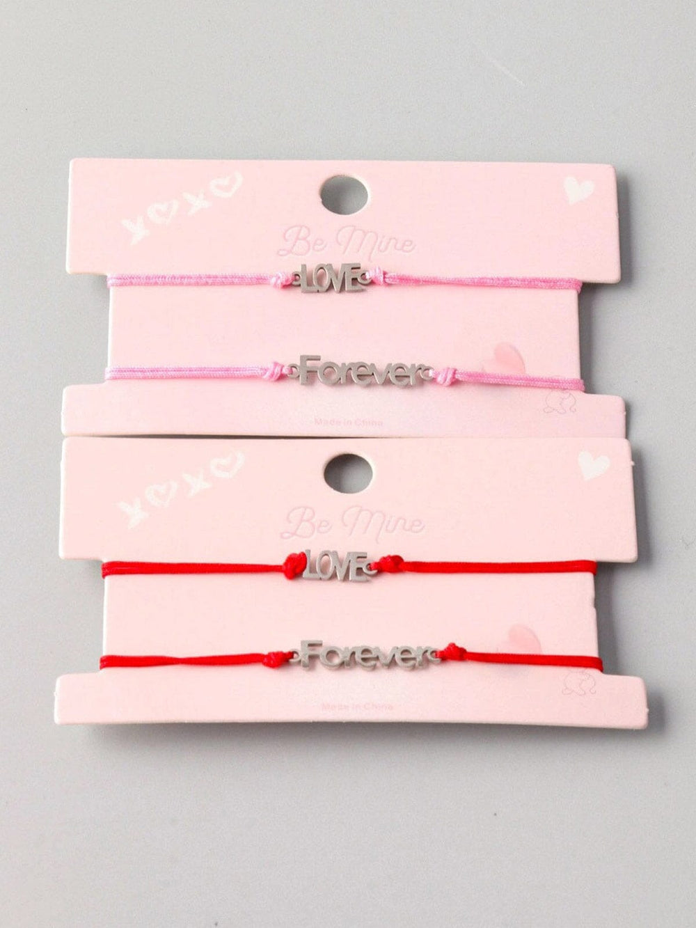 FASHION ASSORTED COLORS LOVE FOREVER BRACELET