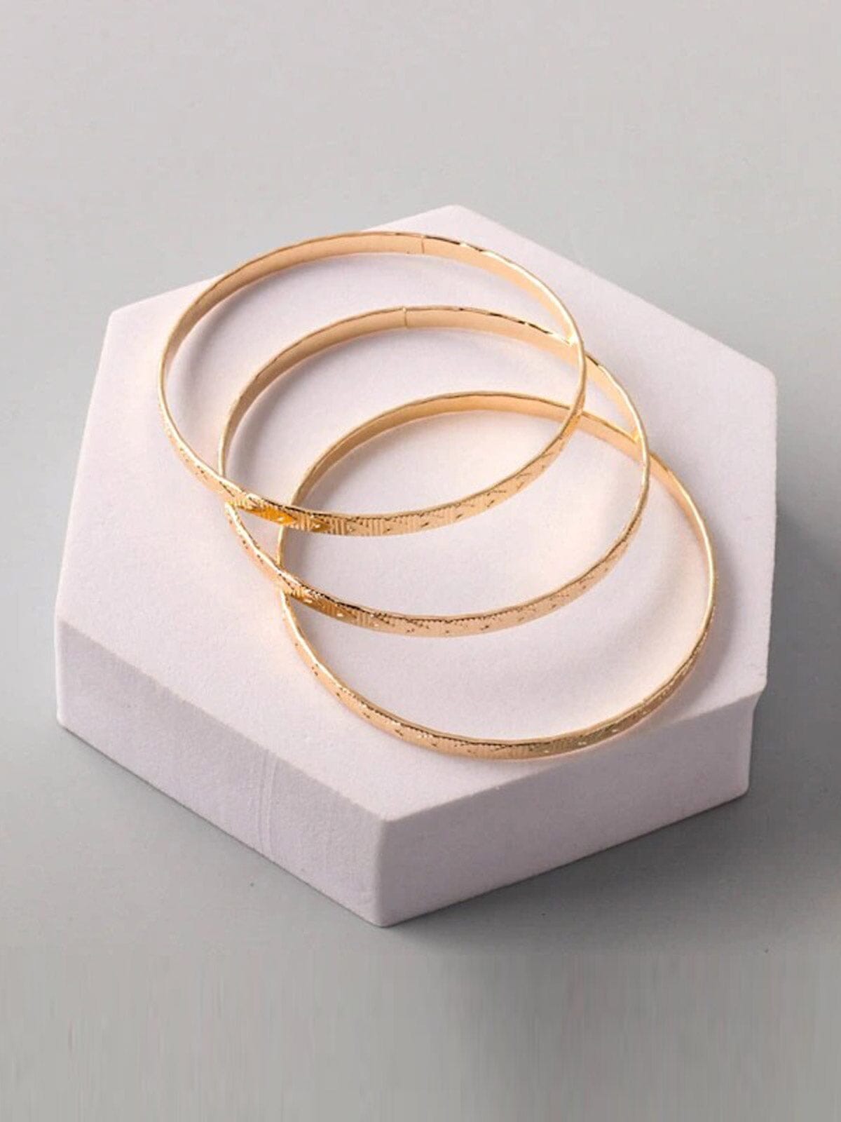 FASHION ASSORTED COLORS 3 PCS SET BRACELET