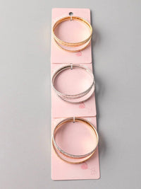 FASHION ASSORTED COLORS 3 PCS SET BRACELET
