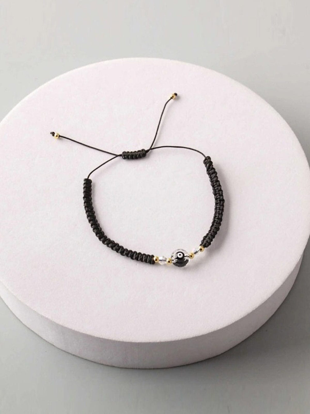 FASHION ASSORTED COLORS EVIL EYE PENDANT BRACELET