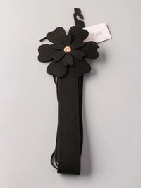 FASHION FLOWER BUCKLE WAIST BELT