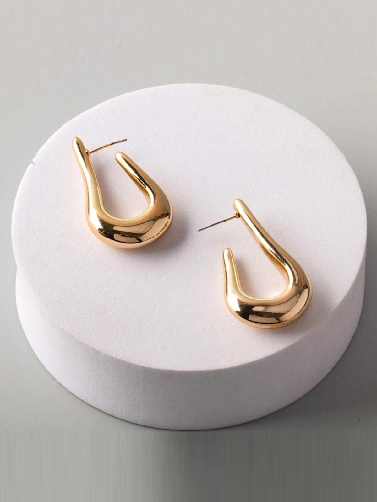 FASHION GOLD & SILVER EARRINGS