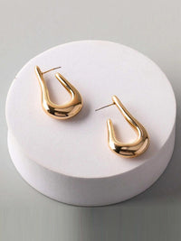 FASHION GOLD & SILVER EARRINGS