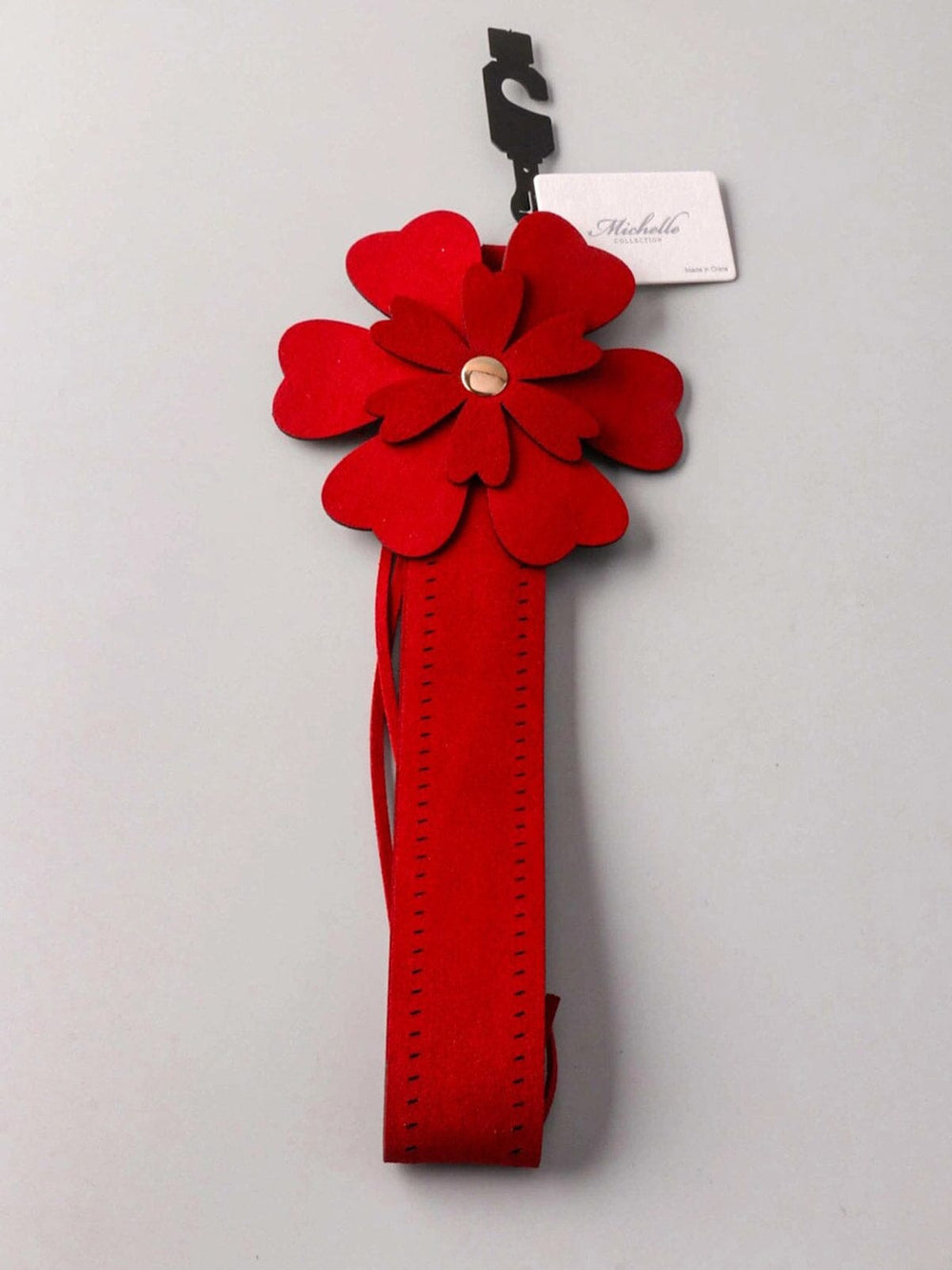 FASHION FLOWER BUCKLE WAIST BELT
