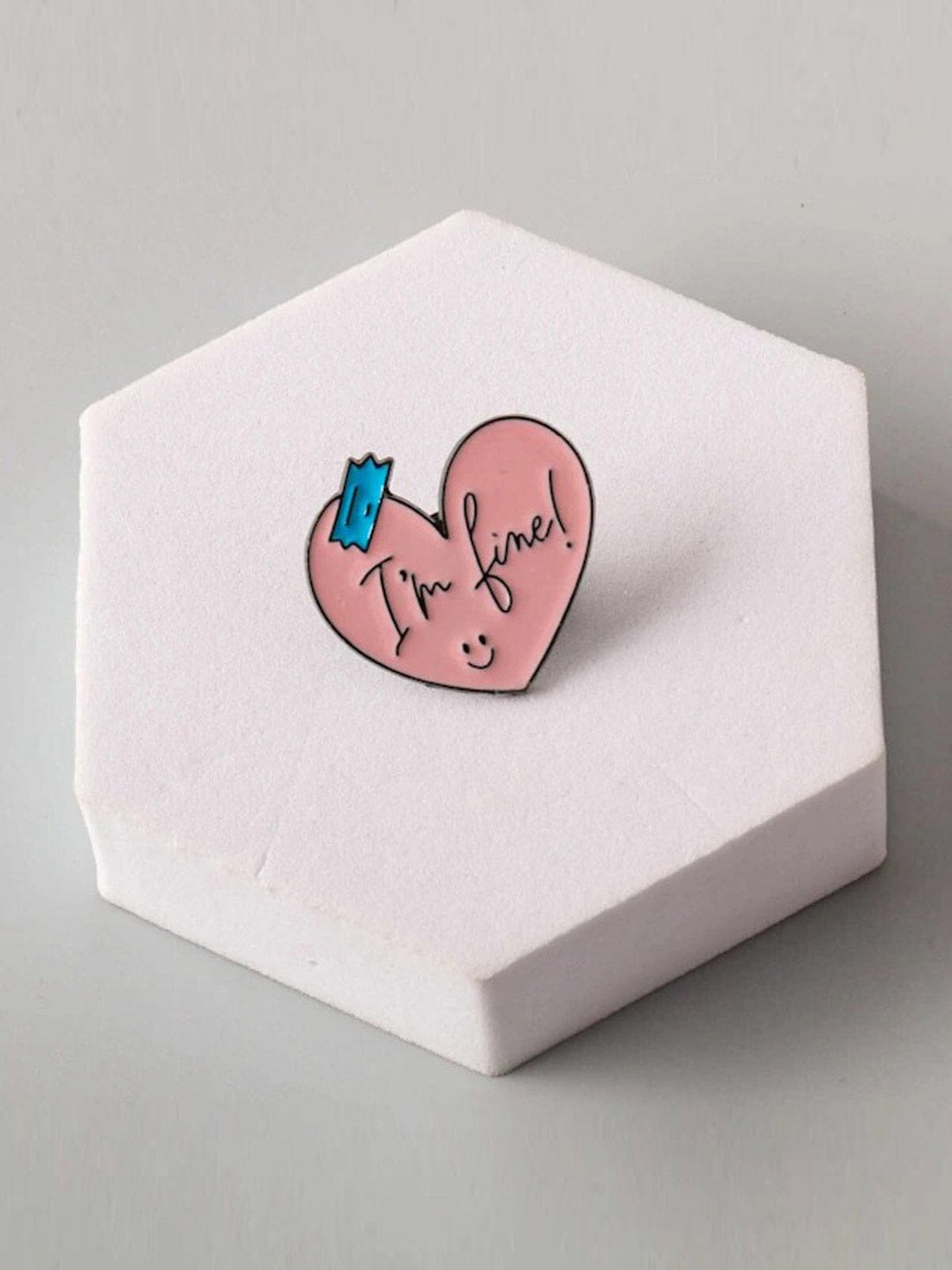 ASSORTED COLORS PENDANT BUTTON PINS