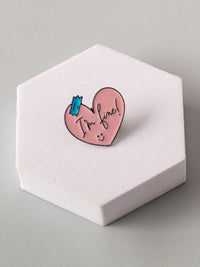 ASSORTED COLORS PENDANT BUTTON PINS