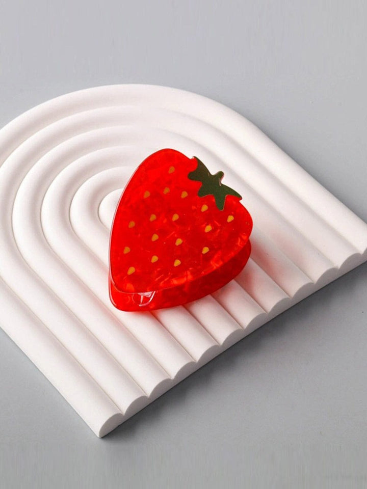FASHION STARWBERRY HAIR CLAW CLIPS