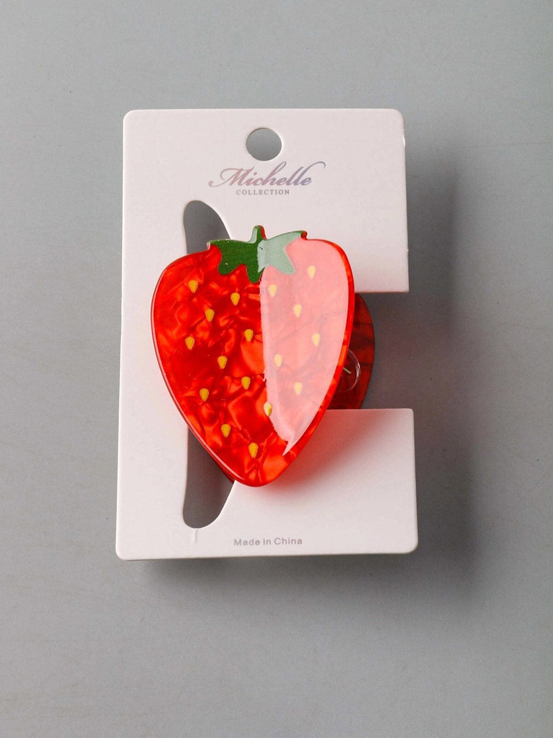 FASHION STARWBERRY HAIR CLAW CLIPS