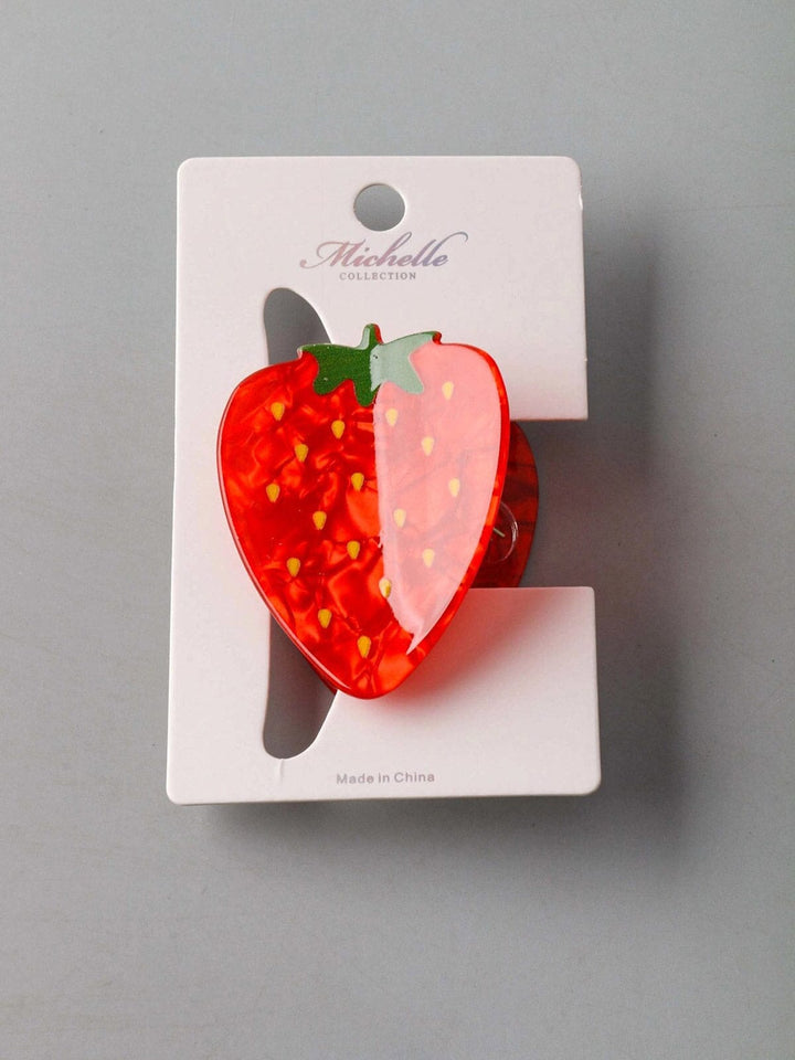 FASHION STARWBERRY HAIR CLAW CLIPS