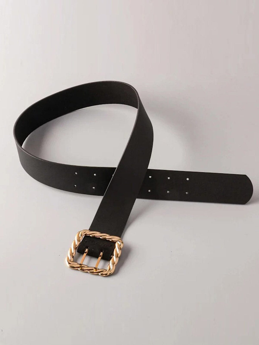 FASHION ASSORTED COLORS BUCKLE WAIST BELT