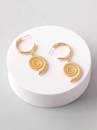FASHION GOLD & SILVER EARRINGS