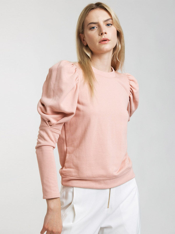 WOMEN'S LONG PUFF SLEEVE BLOUSE