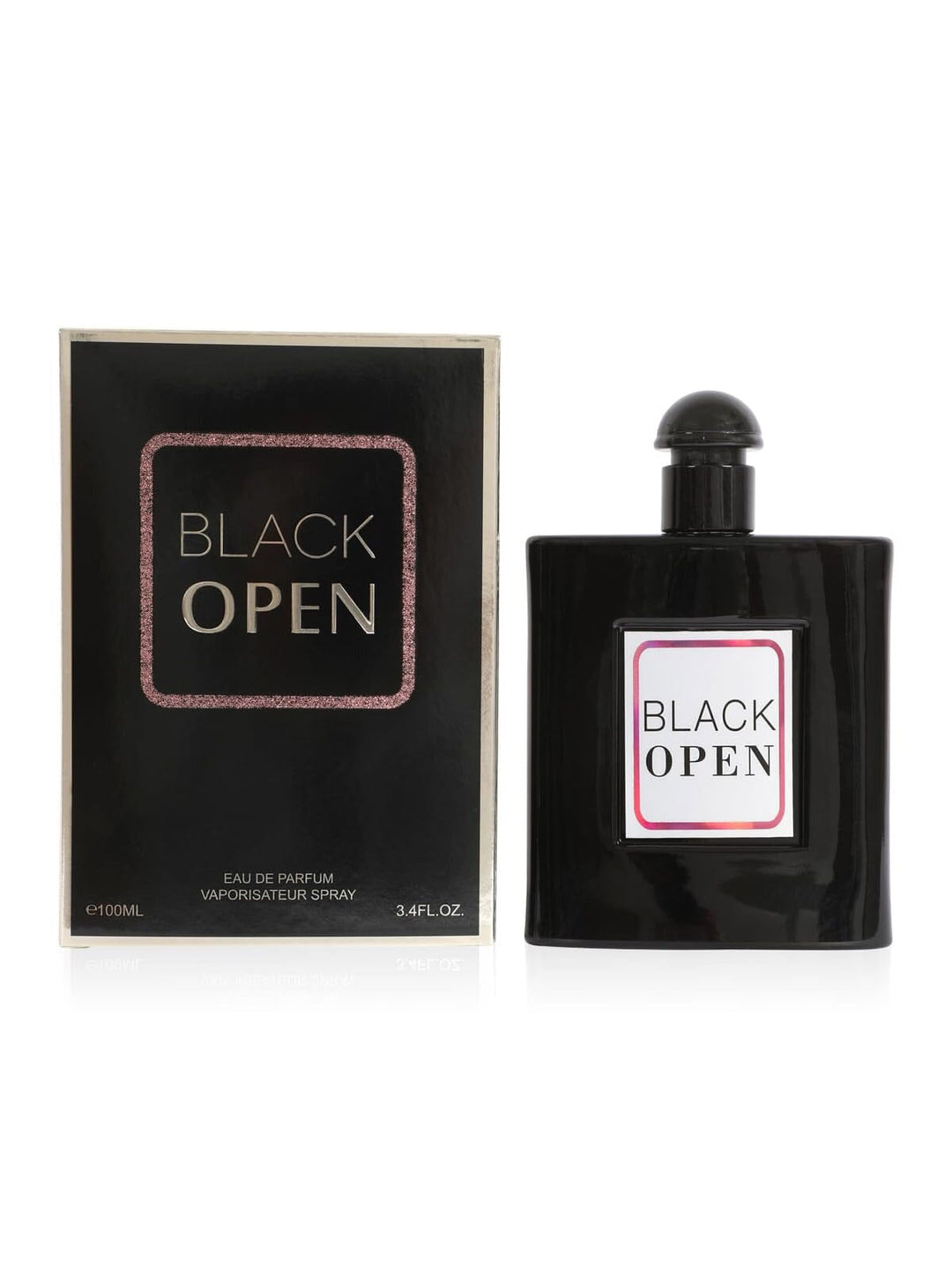 BLACK OPEN SPRAY PERFUME EAU DE PERFUM FOR WOMAN