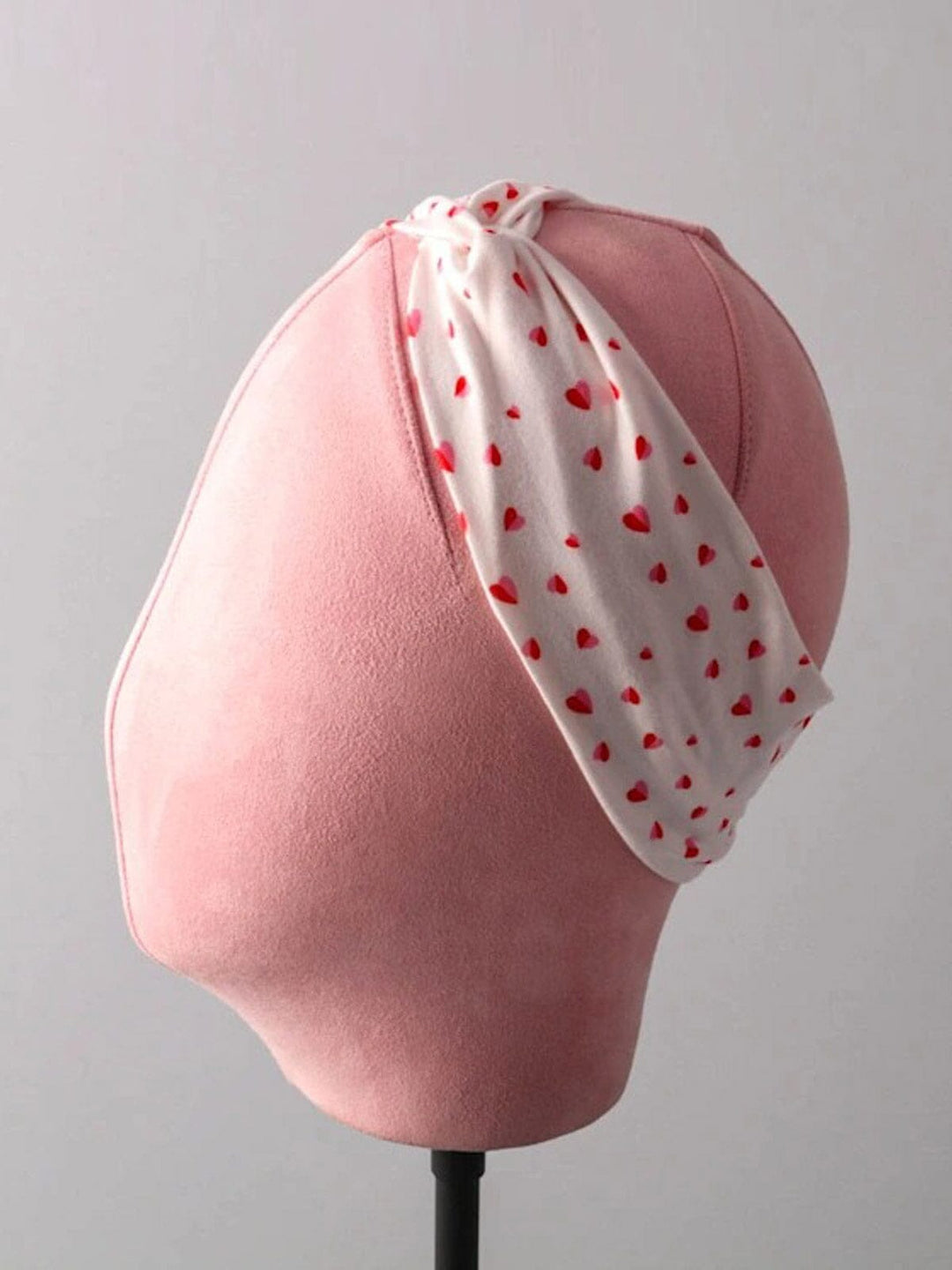 FASHION ASSORTED COLORS HEART PRINT HEADBANDS