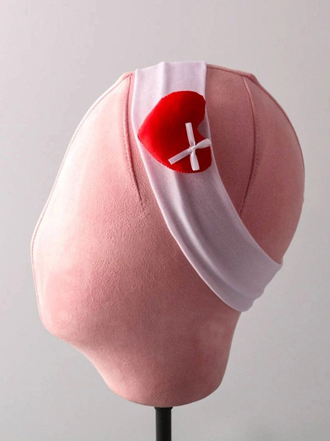 FASHION WHITE HEART PRINT HEADBANDS