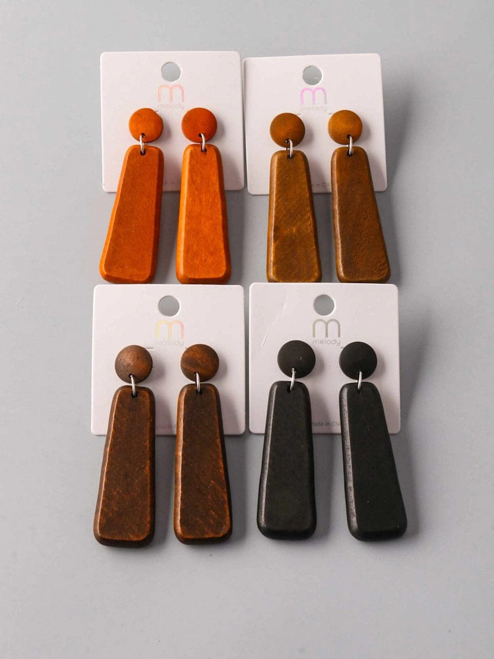 FASHION ASSORTED COLORS EARRINGS