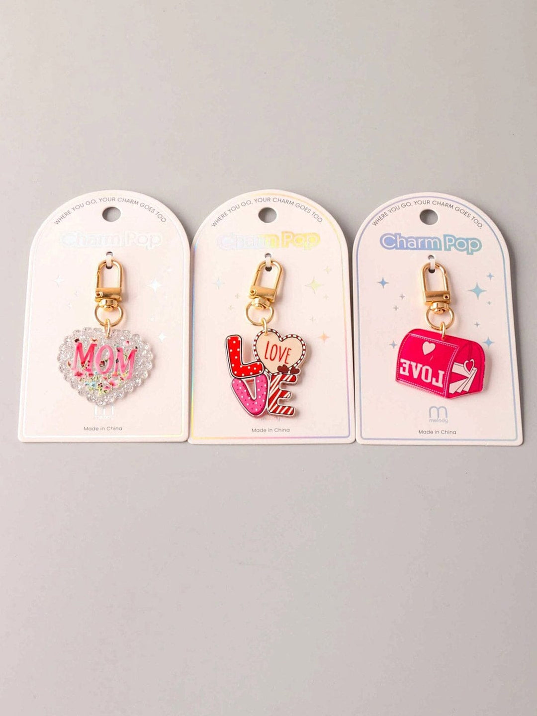 FASHION ASSORTED PENDANT KEYCHAIN