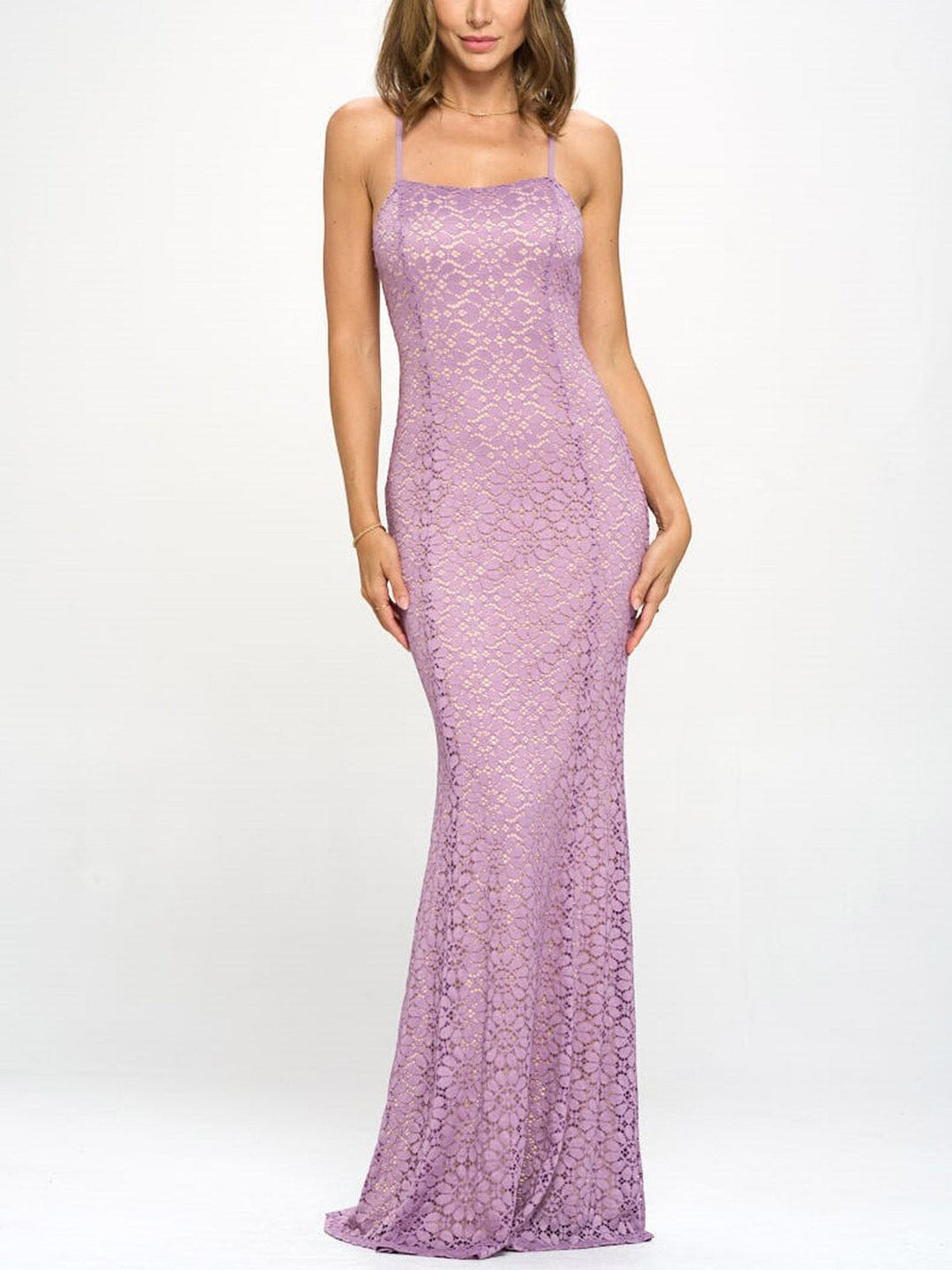 Copy of WOMEN'S SLEEVELESS V-NECK SURPLICE FRONT SLIT MAXI DRESS