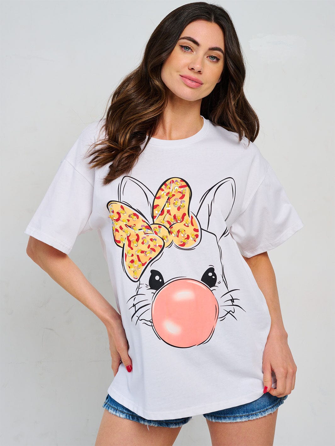 WOMEN'S SHORT SLEEVE GRAPHIC T-SHIRT