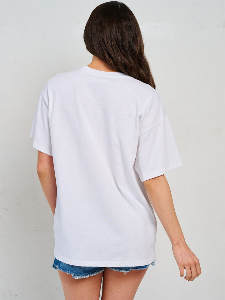 WOMEN'S SHORT SLEEVE GRAPHIC T-SHIRT