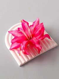 FASHION ASSORTED COLORS FLOWER HAIR CLIPS