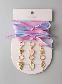 TIE DYE SHOE LACES WITH CHARMS LACE IT-CHARM IT-LOVE IT!