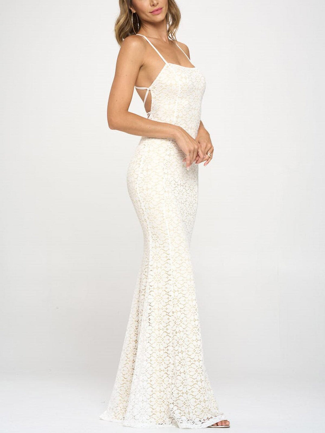 Copy of WOMEN'S SLEEVELESS V-NECK SURPLICE FRONT SLIT MAXI DRESS