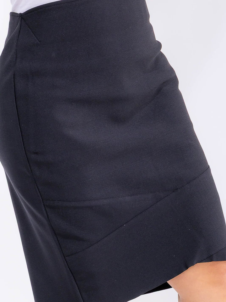 PLUS SIZE ELASTIC WAIST STRETCH BANDAGE SKIRT